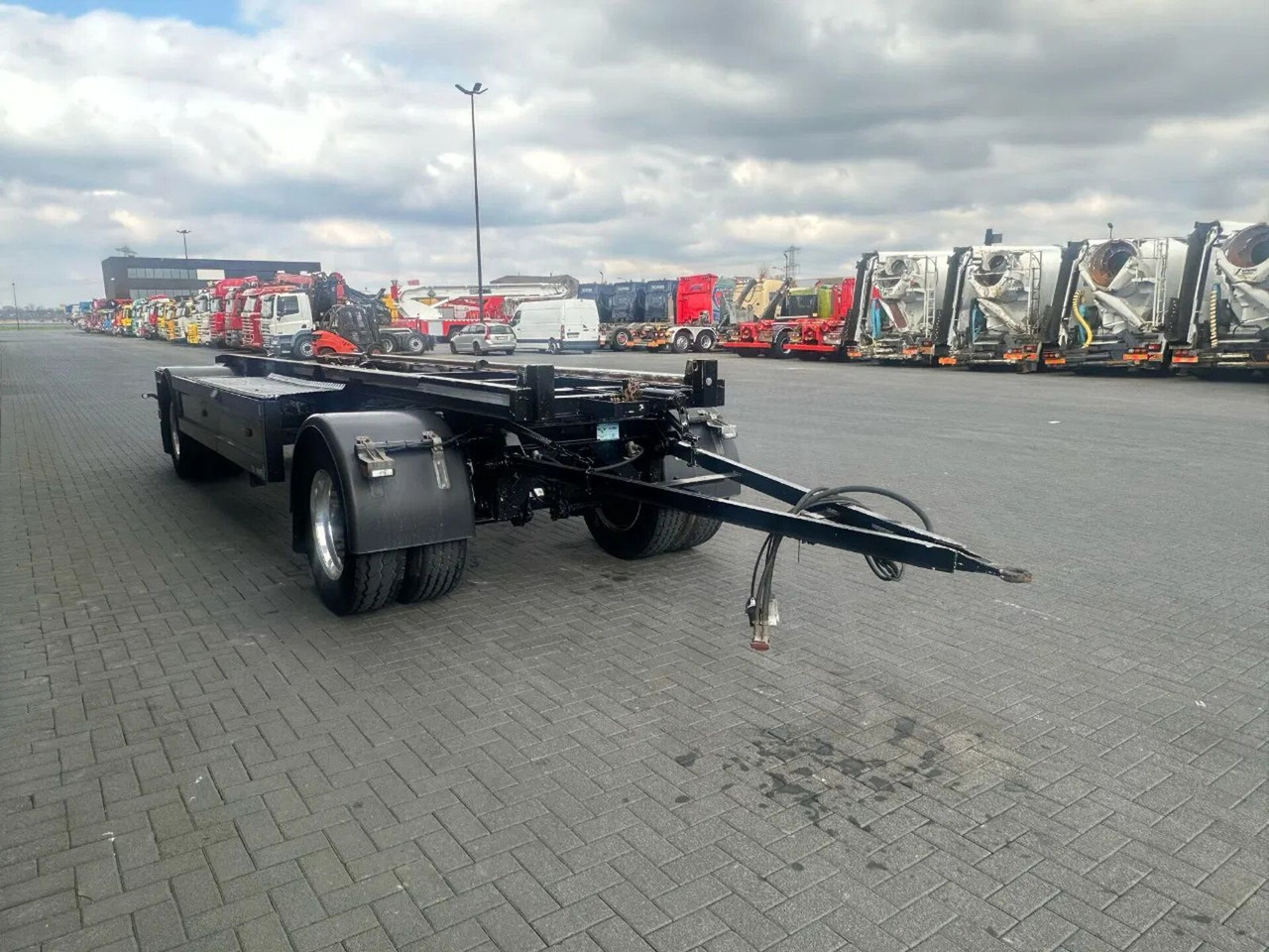 GS Meppel AIC-2000 CONTAINER AANHANGER - Kroghejsvogn/ Skip loader anhænger: billede 5 GS Meppel AIC-2000 CONTAINER AANHANGER - Kroghejsvogn/ Skip loader anhænger: billede 5