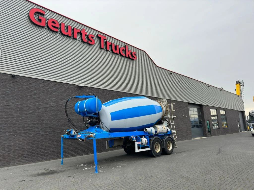 DE BUF 2-ASSIGE 10M3 CONCRETE MIXER/MISCHER/MIXE - Sættevogn: billede 2 DE BUF 2-ASSIGE 10M3 CONCRETE MIXER/MISCHER/MIXE - Sættevogn: billede 2