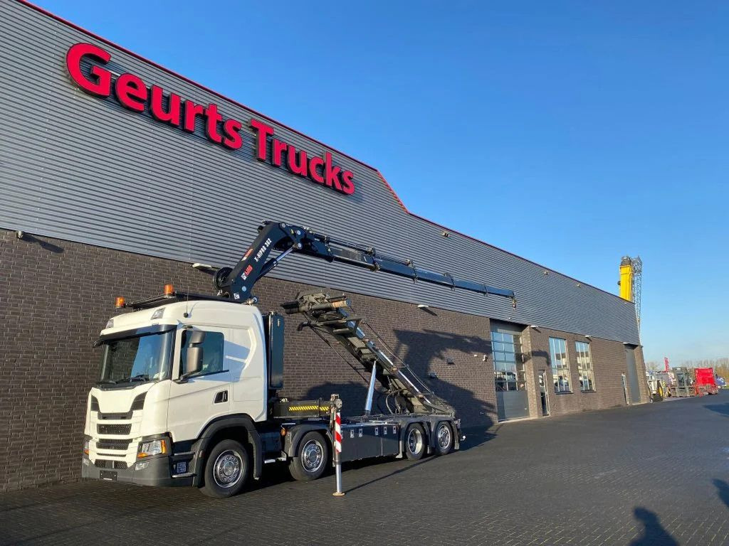 Scania G500 NGS 8X2 MET 3 ZIJDIGE KABELSYSTEEM + HIAB 3 - Lastbil kroghejs, Lastbil med kran: billede 2 Scania G500 NGS 8X2 MET 3 ZIJDIGE KABELSYSTEEM + HIAB 3 - Lastbil kroghejs, Lastbil med kran: billede 2