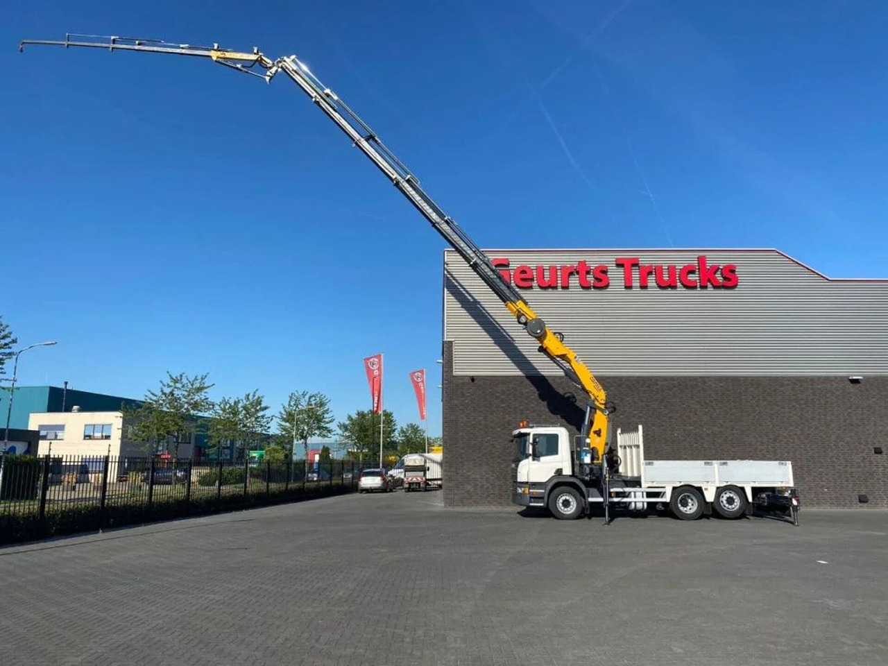 Scania P250 6X2 + COPMA 510.7 + JIB J4 KRAAN/KRAN/CRANE - Lastbil med kran: billede 5 Scania P250 6X2 + COPMA 510.7 + JIB J4 KRAAN/KRAN/CRANE - Lastbil med kran: billede 5