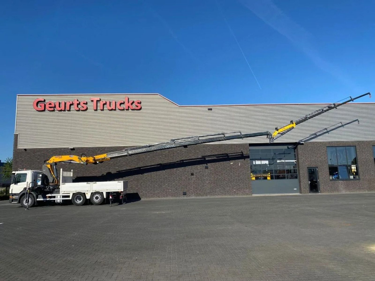 Scania P250 6X2 + COPMA 510.7 + JIB J4 KRAAN/KRAN/CRANE - Lastbil med kran: billede 3 Scania P250 6X2 + COPMA 510.7 + JIB J4 KRAAN/KRAN/CRANE - Lastbil med kran: billede 3