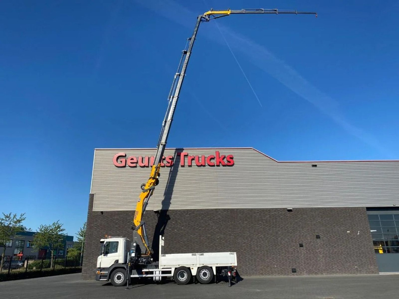 Scania P250 6X2 + COPMA 510.7 + JIB J4 KRAAN/KRAN/CRANE - Lastbil med kran: billede 4 Scania P250 6X2 + COPMA 510.7 + JIB J4 KRAAN/KRAN/CRANE - Lastbil med kran: billede 4