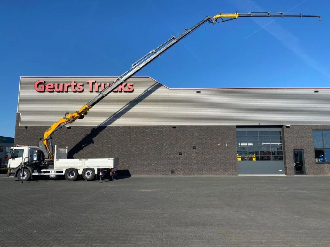 Scania P250 6X2 + COPMA 510.7 + JIB J4 KRAAN/KRAN/CRANE - Lastbil med kran: billede 1 Scania P250 6X2 + COPMA 510.7 + JIB J4 KRAAN/KRAN/CRANE - Lastbil med kran: billede 1