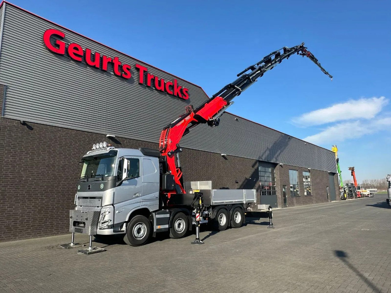 Volvo FH 500 8X4 RF-RT40G FASSI F1450R.2.8 + JIB L826 - Lastbil med kran: billede 3 Volvo FH 500 8X4 RF-RT40G FASSI F1450R.2.8 + JIB L826 - Lastbil med kran: billede 3