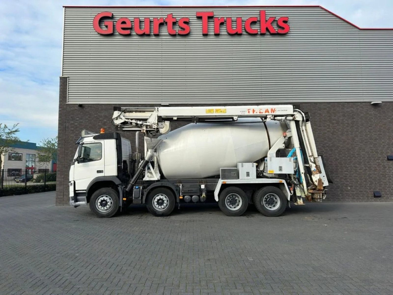 Volvo FM 410 8X4 + STETTER 9 M3 MIXER/MISCHER + THEAM - Betonbil: billede 1 Volvo FM 410 8X4 + STETTER 9 M3 MIXER/MISCHER + THEAM - Betonbil: billede 1