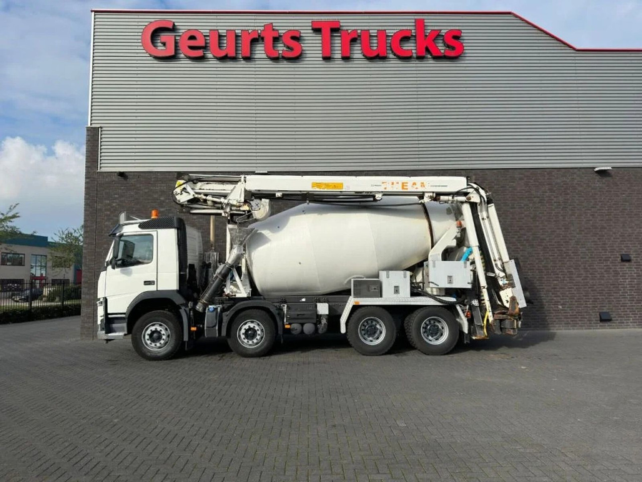 Volvo FM 410 8X4 + STETTER 9 M3 MIXER/MISCHER + THEAM - Betonbil: billede 1 Volvo FM 410 8X4 + STETTER 9 M3 MIXER/MISCHER + THEAM - Betonbil: billede 1