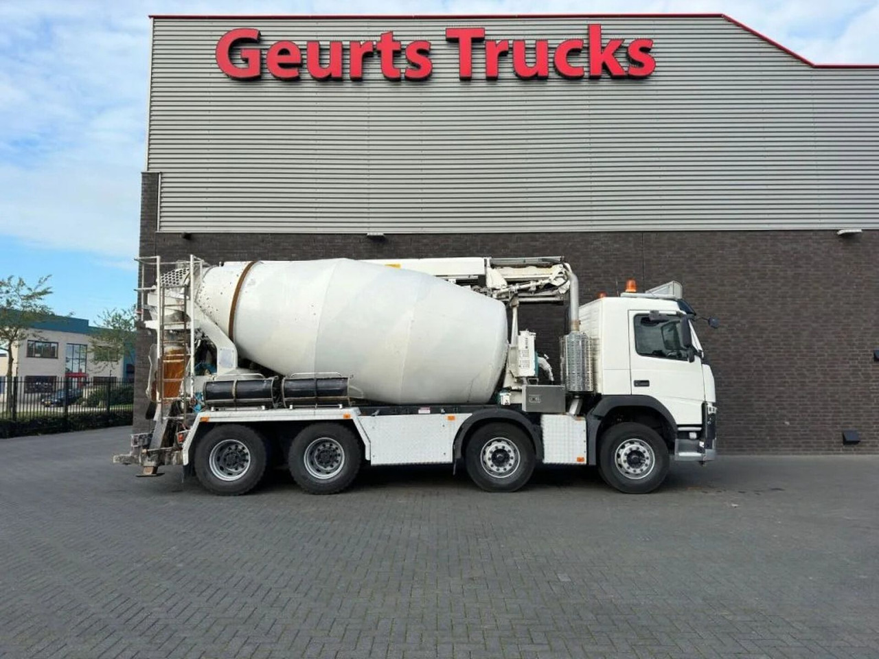 Volvo FM 410 8X4 + STETTER 9 M3 MIXER/MISCHER + THEAM - Betonbil: billede 4 Volvo FM 410 8X4 + STETTER 9 M3 MIXER/MISCHER + THEAM - Betonbil: billede 4