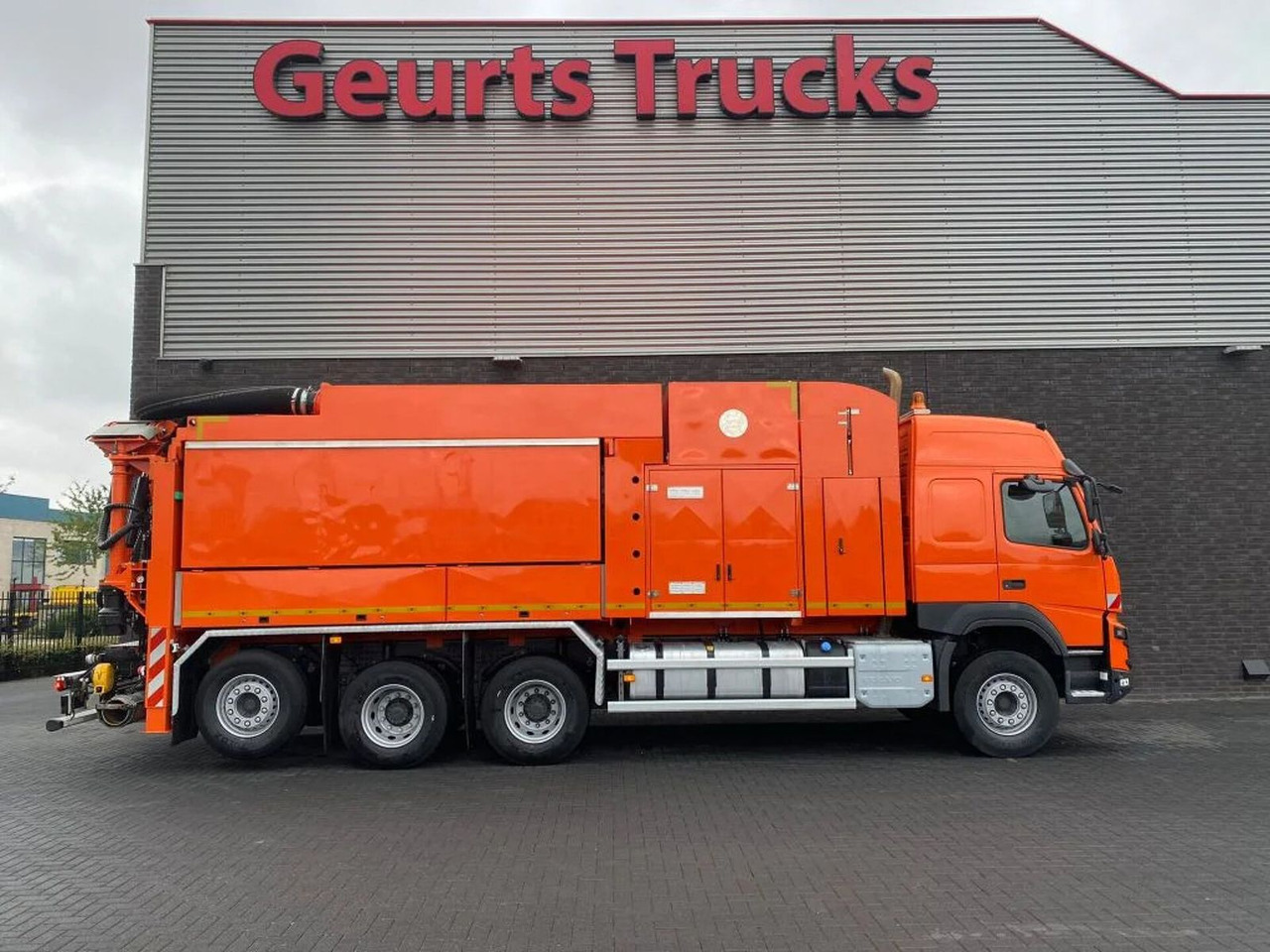 Volvo FMX 510 8X4 TRIDEM + MTS DINO 5 SAUGBAGGER/SUCTI - Slamsugemaskine: billede 4 Volvo FMX 510 8X4 TRIDEM + MTS DINO 5 SAUGBAGGER/SUCTI - Slamsugemaskine: billede 4