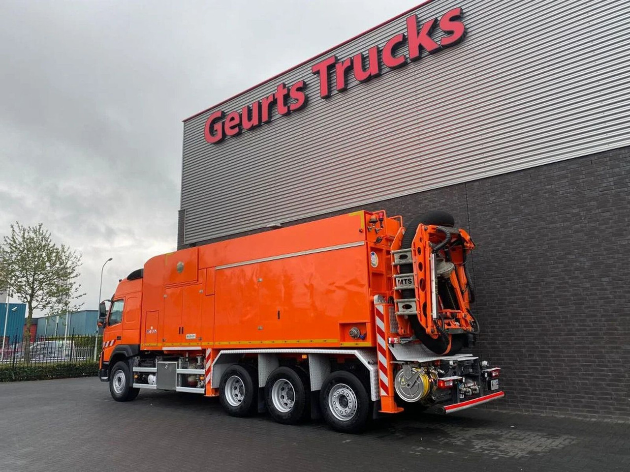 Volvo FMX 510 8X4 TRIDEM + MTS DINO 5 SAUGBAGGER/SUCTI - Slamsugemaskine: billede 3 Volvo FMX 510 8X4 TRIDEM + MTS DINO 5 SAUGBAGGER/SUCTI - Slamsugemaskine: billede 3