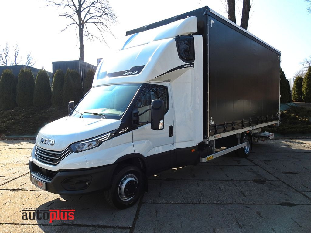 Iveco DAILY 72C180 NEUE PRITSCHE PLANE AUFZUG 14PALET - Varebil med presenning, Mandskabsbil: billede 1 Iveco DAILY 72C180 NEUE PRITSCHE PLANE AUFZUG 14PALET - Varebil med presenning, Mandskabsbil: billede 1