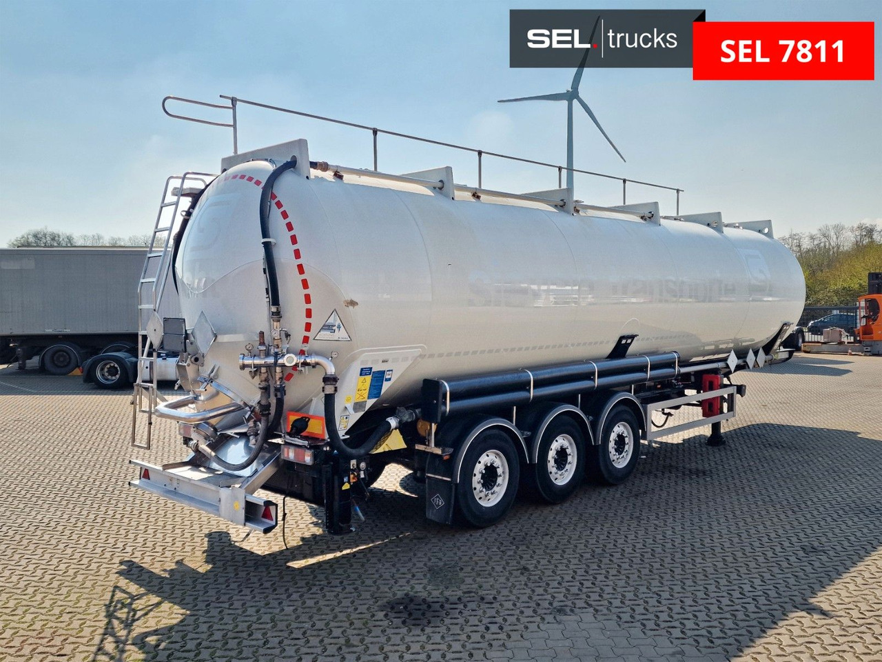 Feldbinder KIP 60/7300/A/2 / 60.000 l / Kippsilo - Silotrailer: billede 5 Feldbinder KIP 60/7300/A/2 / 60.000 l / Kippsilo - Silotrailer: billede 5