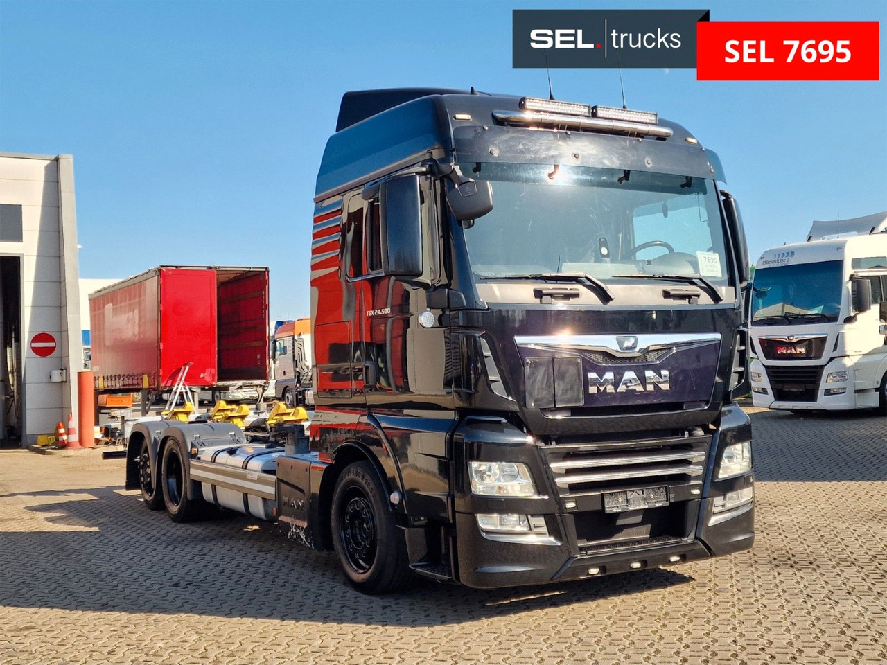 MAN TGX 24.500 6X2-2 LL-U / Intarder / Xeno / LOW KM - Containerbil/ Veksellad lastbil: billede 3 MAN TGX 24.500 6X2-2 LL-U / Intarder / Xeno / LOW KM - Containerbil/ Veksellad lastbil: billede 3