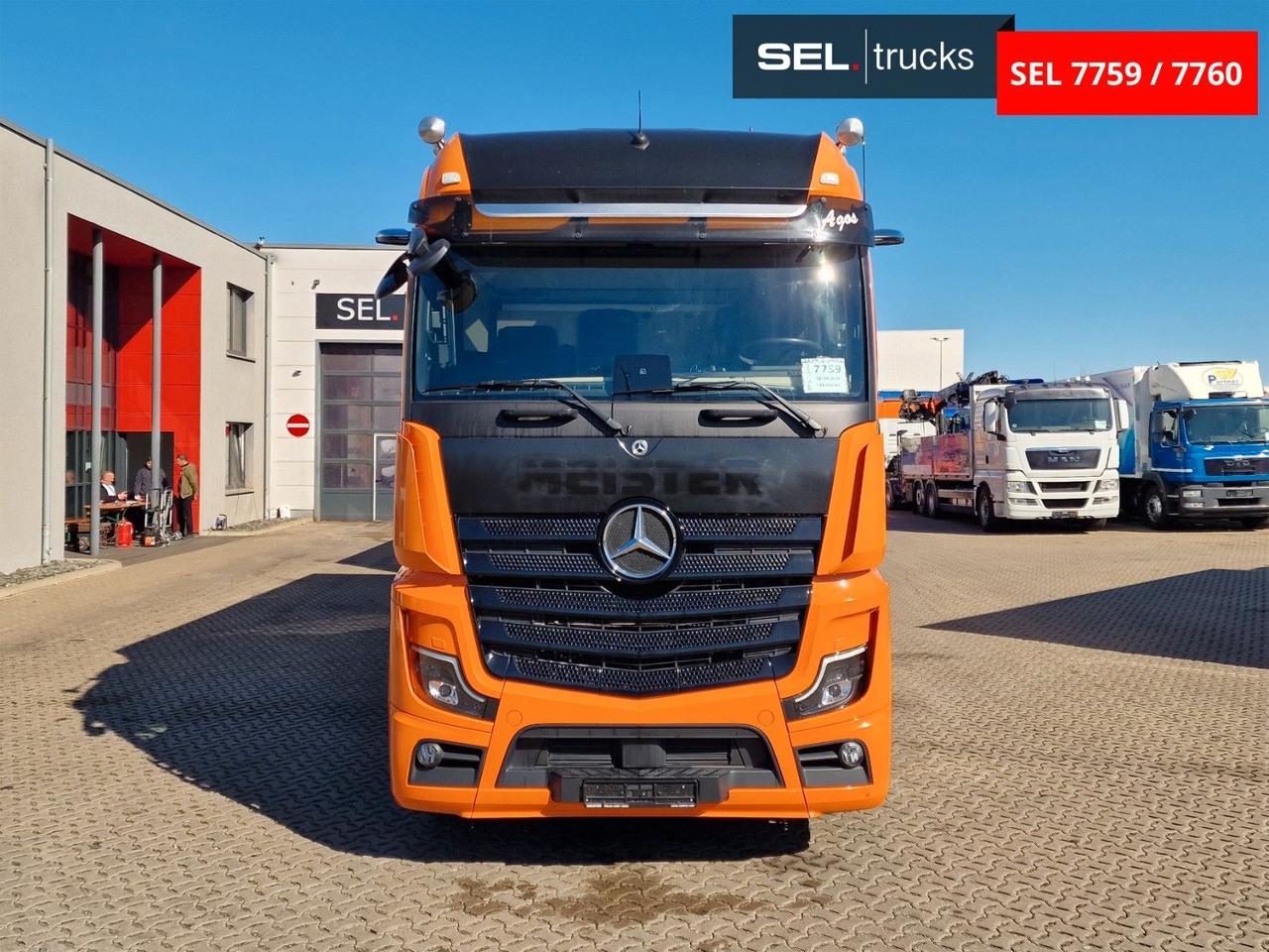 Mercedes-Benz Actros 2548 / Retarder / Euro 6E / Aluklappen - Lastbil med presenning: billede 2 Mercedes-Benz Actros 2548 / Retarder / Euro 6E / Aluklappen - Lastbil med presenning: billede 2