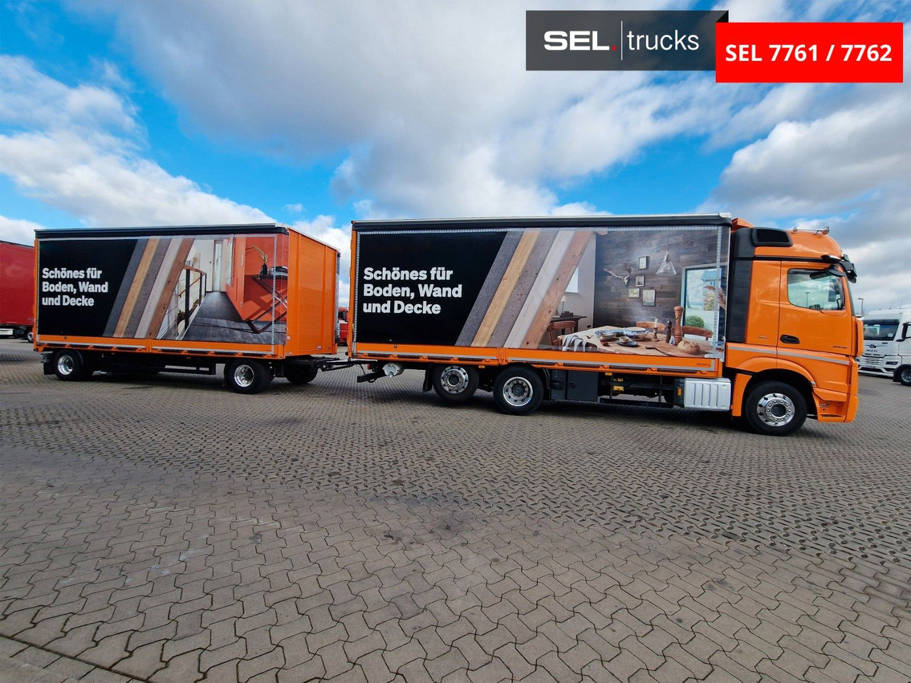 Mercedes-Benz Actros 2548 / Retarder / Euro 6E / Aluklappen - Lastbil med presenning: billede 4 Mercedes-Benz Actros 2548 / Retarder / Euro 6E / Aluklappen - Lastbil med presenning: billede 4