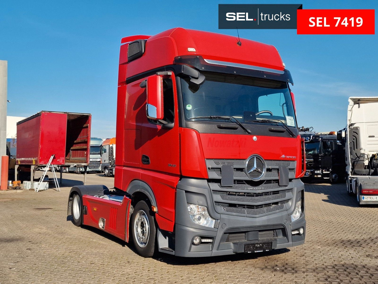 Mercedes-Benz Actros 1845 / Retarder / Standklima / Xenon - Trækker: billede 3 Mercedes-Benz Actros 1845 / Retarder / Standklima / Xenon - Trækker: billede 3