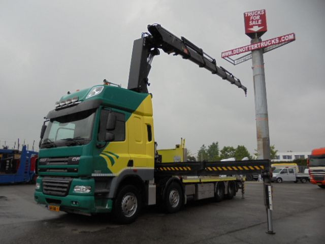 DAF FAD 85-460 8X4 - Lastbil med kran: billede 1 DAF FAD 85-460 8X4 - Lastbil med kran: billede 1