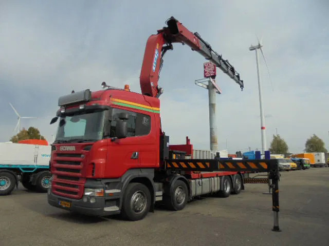 Scania R480 8X2 - Lastbil med kran: billede 1 Scania R480 8X2 - Lastbil med kran: billede 1