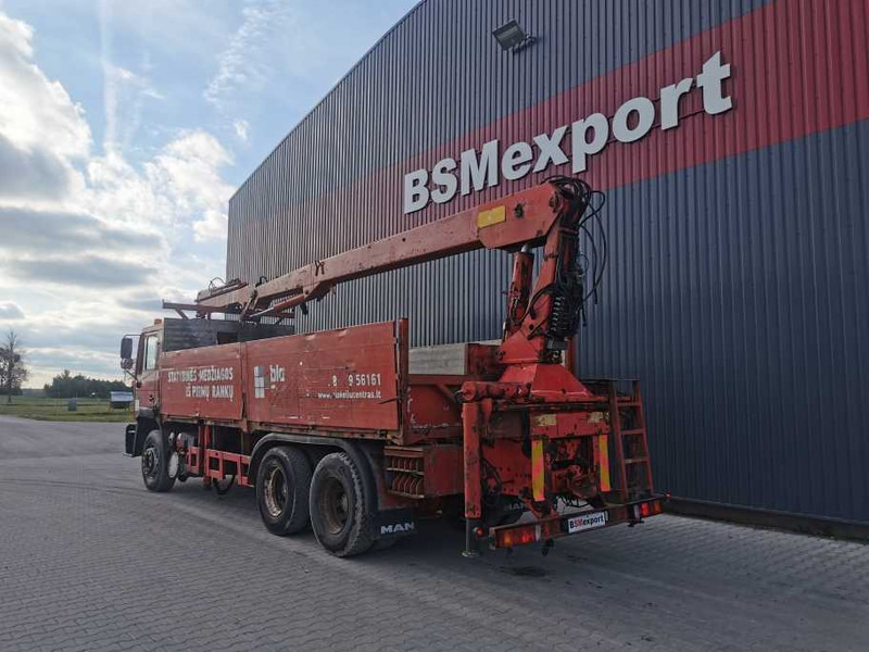 MAN 25.422 flatbed truck - Lastbil med lad, Lastbil med kran: billede 5 MAN 25.422 flatbed truck - Lastbil med lad, Lastbil med kran: billede 5