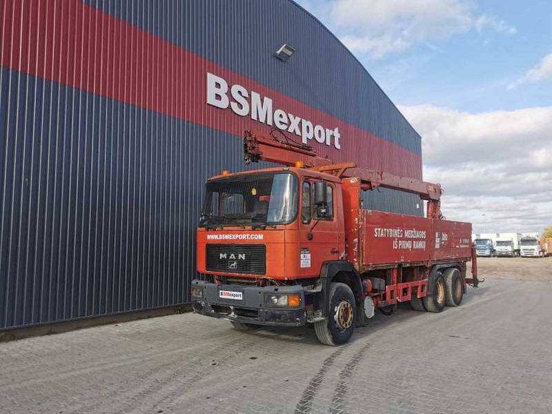 MAN 25.422 flatbed truck - Lastbil med lad: billede 3 MAN 25.422 flatbed truck - Lastbil med lad: billede 3