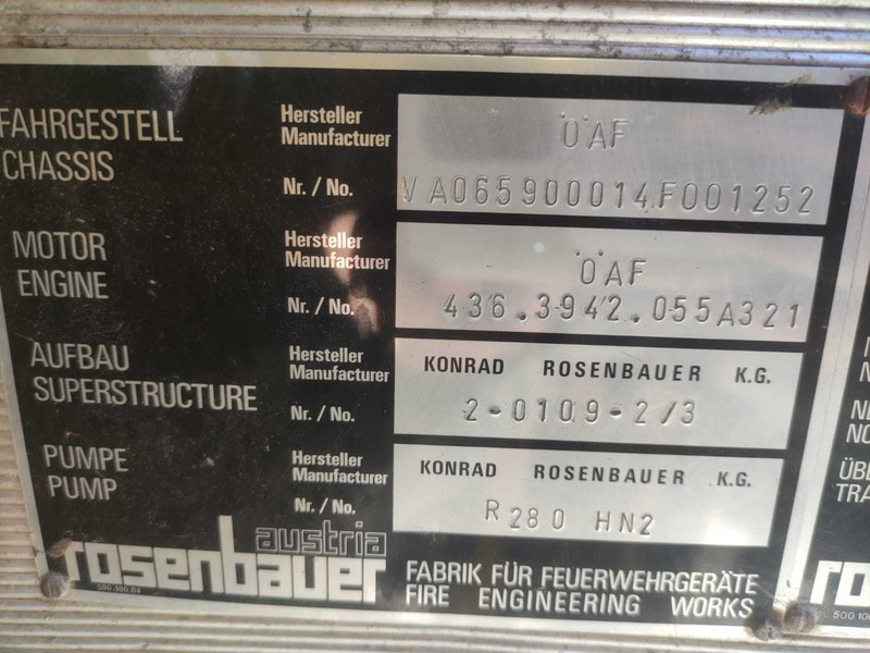 Brandbil MAN KAT1 14.440 fire truck: billede 16