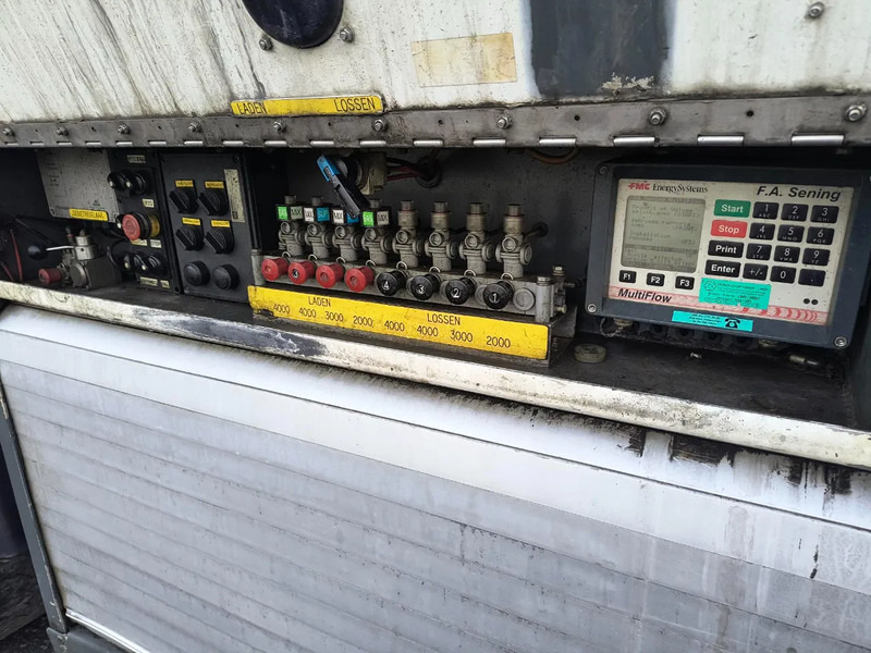 Tankbil til transportering brandstof Scania P280 13000L FUEL/CARBURANT TANK - 4 COMP: billede 16