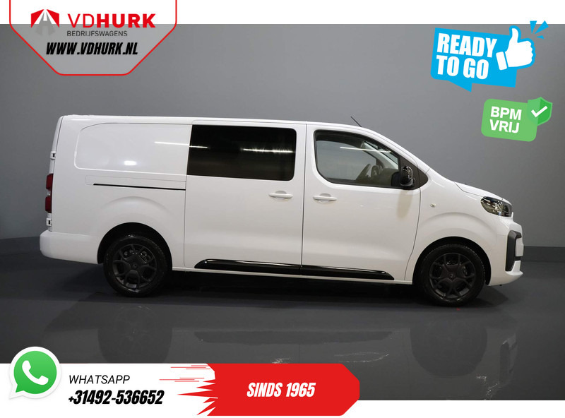 Små varebil, Mandskabsbil Citroën Jumpy 2.0 HDI 180 pk Aut. DC Dubbel Cabine BPM VRIJ! 2x Schuifdeur/ Virtual Cockpit/ Navi/ Carplay/ Camera/ PDC/ Cruise/ Trekhaak/ Air: billede 10