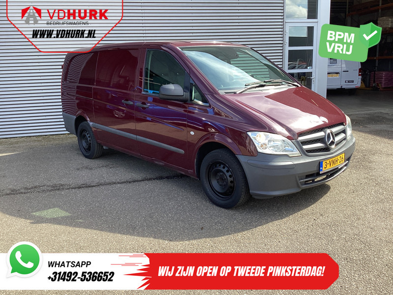 Mercedes-Benz Vito 113 CDI L2 EXPORT ONLY APK 2-2026/ PDC/ Cruise/ Trekhaak/ Airco - Små varebil: billede 1 Mercedes-Benz Vito 113 CDI L2 EXPORT ONLY APK 2-2026/ PDC/ Cruise/ Trekhaak/ Airco - Små varebil: billede 1