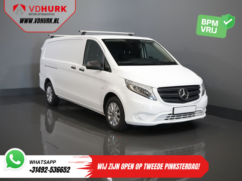 Mercedes-Benz Vito 116 CDI Aut. L3 BPM VRIJ! LED/ Carplay/ Standkachel/ LMV/ Cruise/ Camera/ PDC/ Trekhaak - Varevogn: billede 1 Mercedes-Benz Vito 116 CDI Aut. L3 BPM VRIJ! LED/ Carplay/ Standkachel/ LMV/ Cruise/ Camera/ PDC/ Trekhaak - Varevogn: billede 1