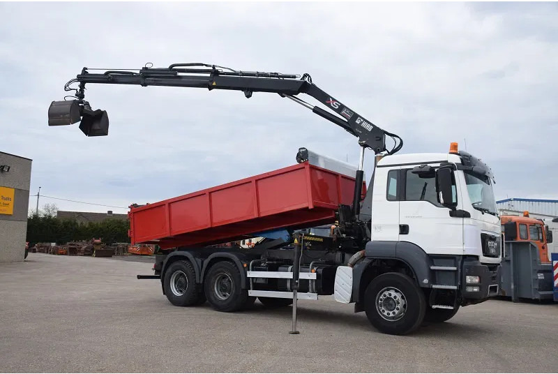 MAN TGS 26.360 + crane - Tipvogn lastbil, Lastbil med kran: billede 3 MAN TGS 26.360 + crane - Tipvogn lastbil, Lastbil med kran: billede 3