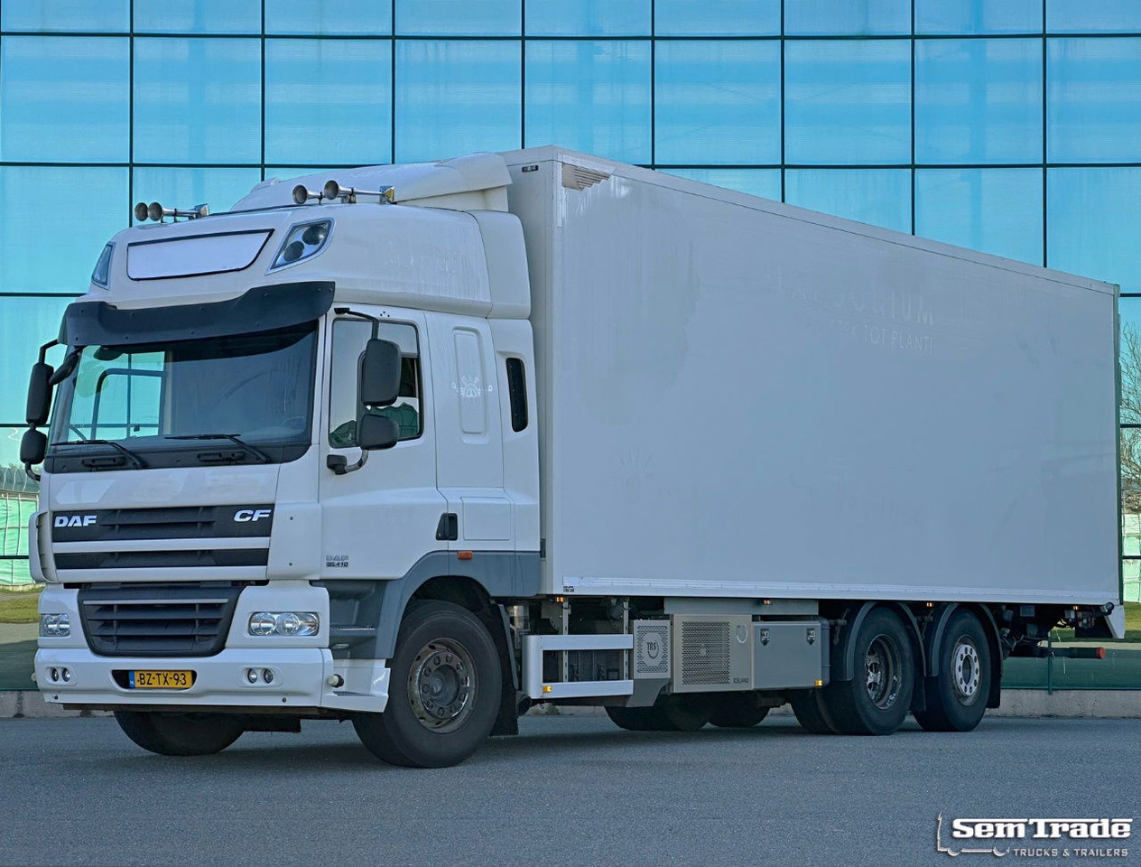 DAF CF 85.410 Heiwo Isolated BOX TRS Cooling 3000 KG. Tail Lift Airco TOP Condit - Kølevogn lastbil: billede 1 DAF CF 85.410 Heiwo Isolated BOX TRS Cooling 3000 KG. Tail Lift Airco TOP Condit - Kølevogn lastbil: billede 1