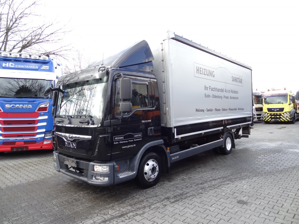 MAN TGL 8.220 BL - Lastbil med presenning: billede 1 MAN TGL 8.220 BL - Lastbil med presenning: billede 1