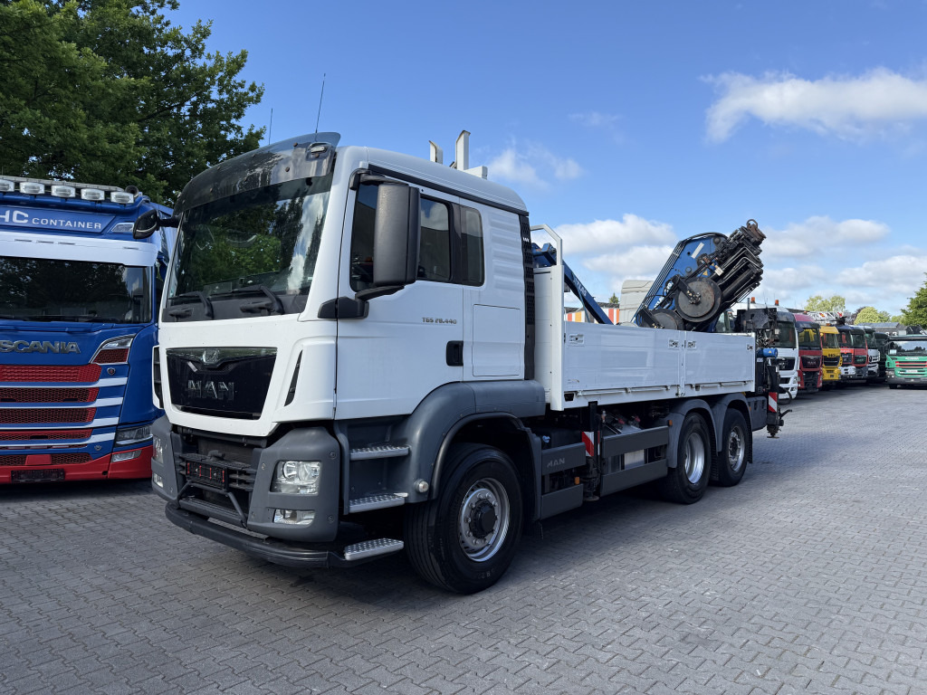 MAN TGS 28.440 6X4H-4 Atlas 290 bis 24 Meter - Lastbil med lad, Lastbil med kran: billede 1 MAN TGS 28.440 6X4H-4 Atlas 290 bis 24 Meter - Lastbil med lad, Lastbil med kran: billede 1