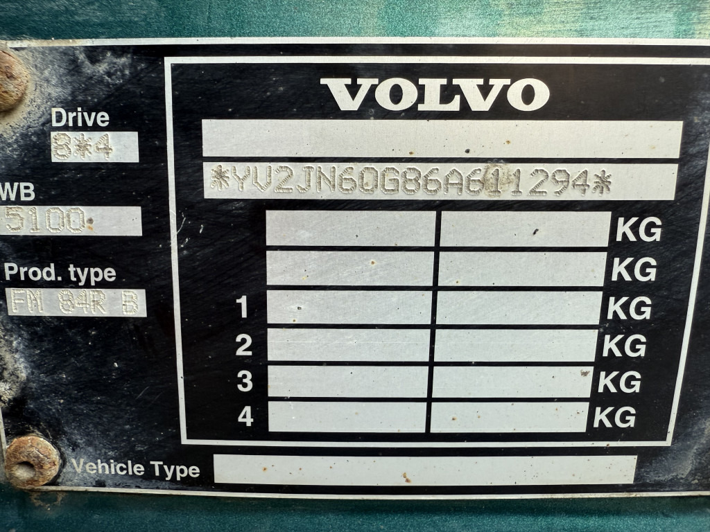 Volvo FM12 420 8X4 Kipper Kran Hiab 192-4 - Lastbil med kran, Tipvogn lastbil: billede 5 Volvo FM12 420 8X4 Kipper Kran Hiab 192-4 - Lastbil med kran, Tipvogn lastbil: billede 5