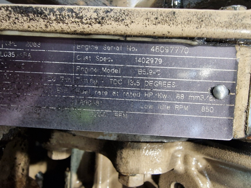 Cummins B5.9-C Engine (Plant) - Motor for Entreprenørmaskin: billede 3 Cummins B5.9-C Engine (Plant) - Motor for Entreprenørmaskin: billede 3