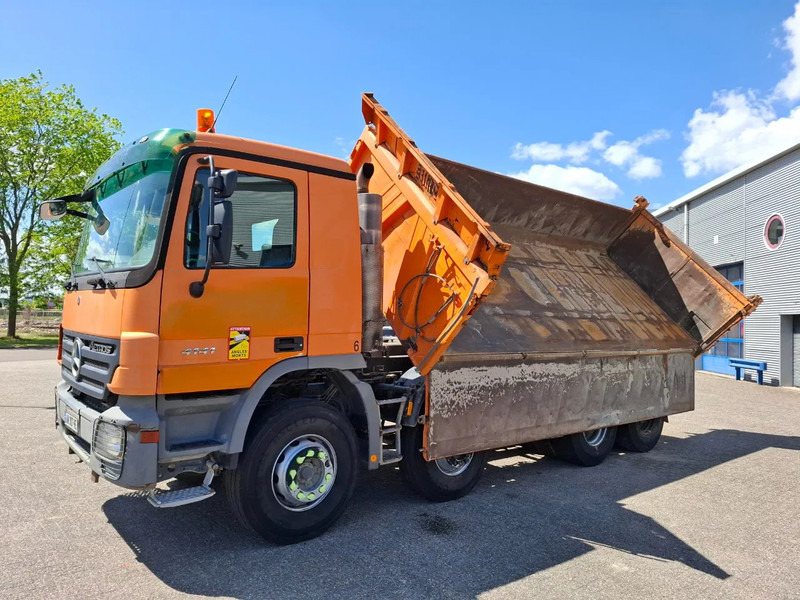 Mercedes-Benz Actros 4141 / 3SIDE MEILLER TIPPER / FULL-STEEL / DRUM BRAKES / ONLY:535937 KM / 2XSTEERING AXLE / AIRCO / AUTOMATIC / EURO-3 / - Tipvogn lastbil: billede 2 Mercedes-Benz Actros 4141 / 3SIDE MEILLER TIPPER / FULL-STEEL / DRUM BRAKES / ONLY:535937 KM / 2XSTEERING AXLE / AIRCO / AUTOMATIC / EURO-3 / - Tipvogn lastbil: billede 2