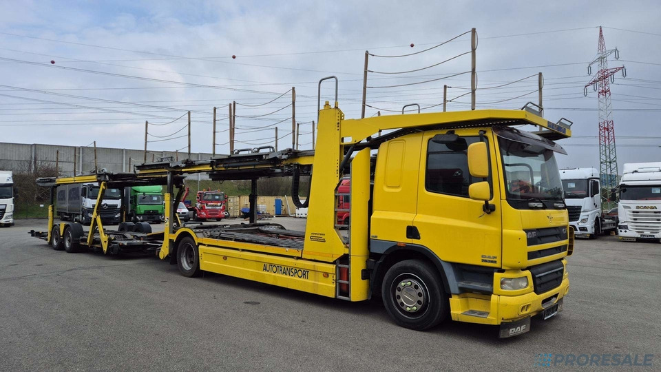 DAF FA CF 75.360 EURO 5 přepravník aut - prodejné jen s přívěsem GROENEWOLD P0461K - cena je za celou soupravu - Biltransportør lastbil: billede 1 DAF FA CF 75.360 EURO 5 přepravník aut - prodejné jen s přívěsem GROENEWOLD P0461K - cena je za celou soupravu - Biltransportør lastbil: billede 1