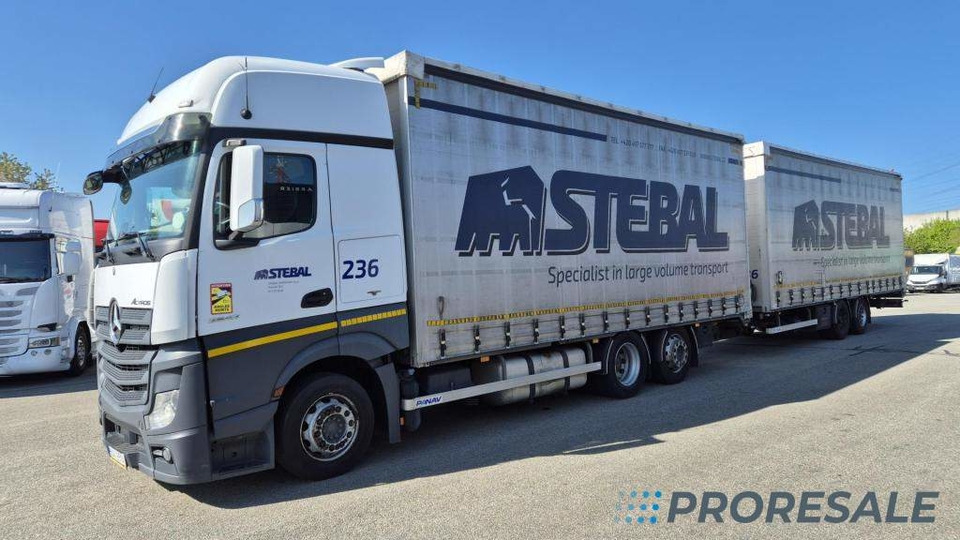 PANAV TV018M velkoobjemová souprava - prodejné jen s vozidlem MB ACTROS MB0320Z - cena je za celou soupravu - Lastbil med presenning: billede 3 PANAV TV018M velkoobjemová souprava - prodejné jen s vozidlem MB ACTROS MB0320Z - cena je za celou soupravu - Lastbil med presenning: billede 3