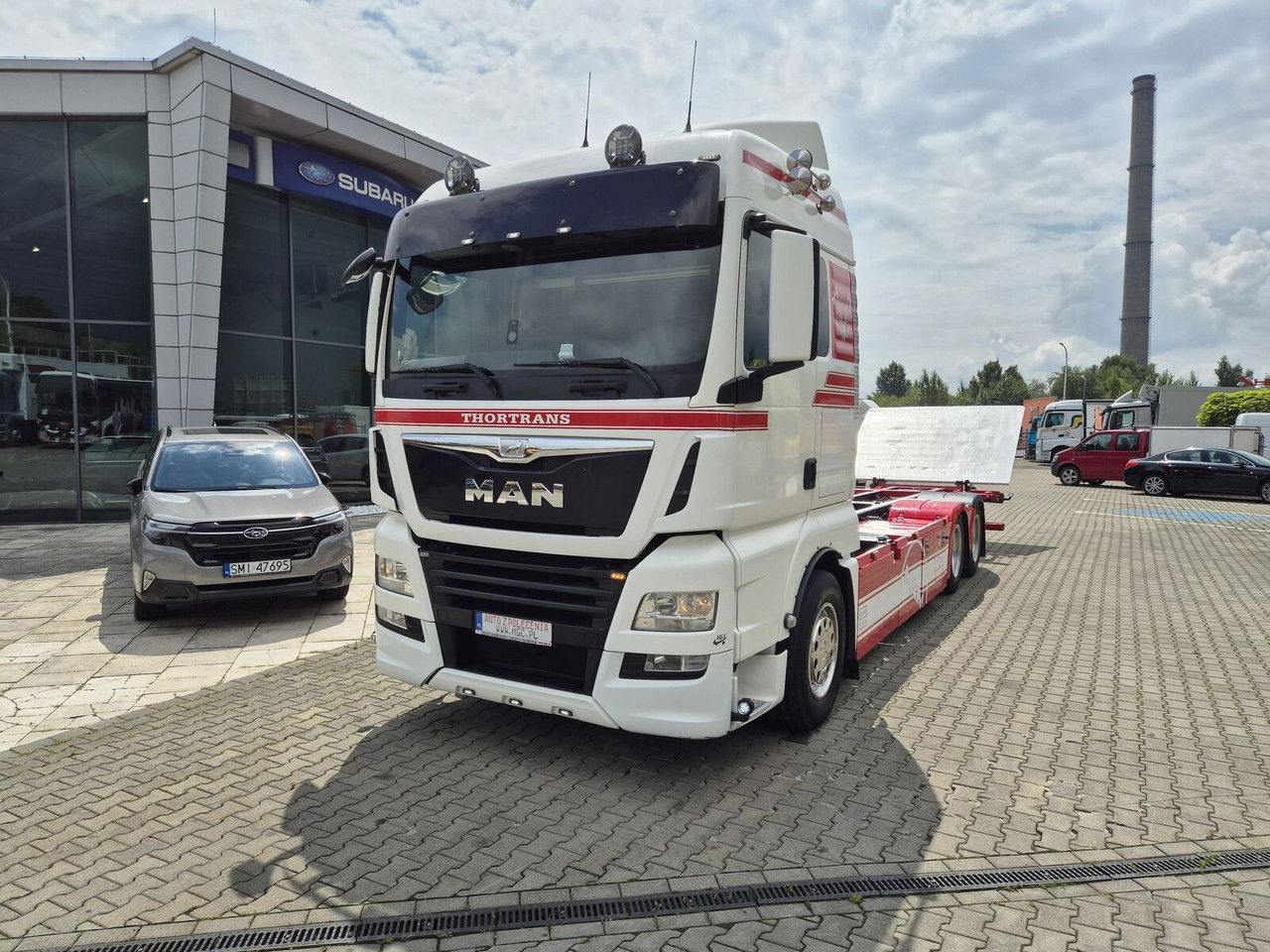 MAN TGX 28 28.420 , 6x2-2 LL / Trailer HFR KM 20 / 1 Owner / E6 /Guaran - Containerbil/ Veksellad lastbil: billede 2 MAN TGX 28 28.420 , 6x2-2 LL / Trailer HFR KM 20 / 1 Owner / E6 /Guaran - Containerbil/ Veksellad lastbil: billede 2