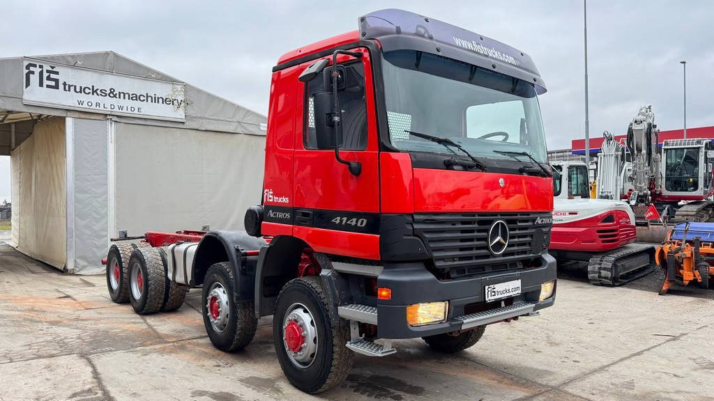 Mercedes-Benz Actros 4140 8x6 chassis - big axle - Lastbil chassis: billede 3 Mercedes-Benz Actros 4140 8x6 chassis - big axle - Lastbil chassis: billede 3