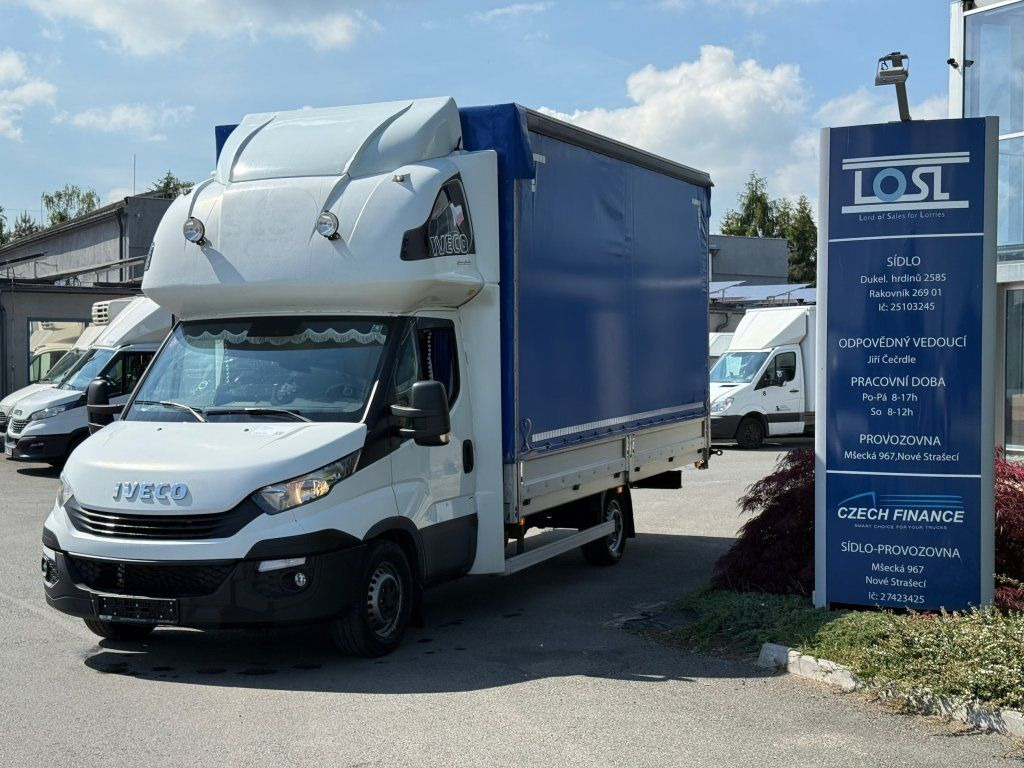 Iveco 35S18 Daily - Varebil med presenning: billede 1 Iveco 35S18 Daily - Varebil med presenning: billede 1