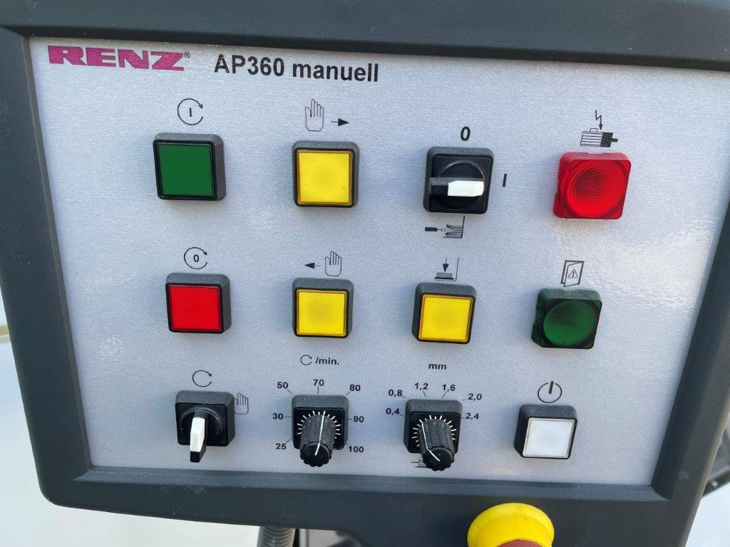 Trykmaskine AUTOMATIC PUNCH RENZ AP 360 V4 Manual: billede 14