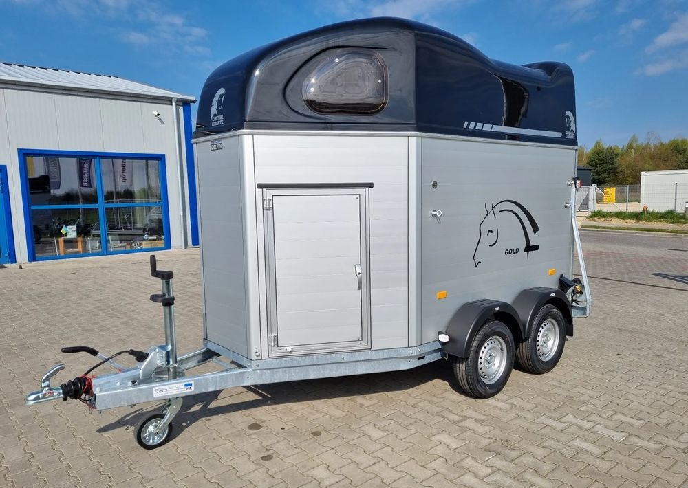 CHEVAL LIBERTÉ Cheval Liberte Gold First Alu + siodlarnia przyczepa dwukonna - Hestetrailer: billede 3 CHEVAL LIBERTÉ Cheval Liberte Gold First Alu + siodlarnia przyczepa dwukonna - Hestetrailer: billede 3