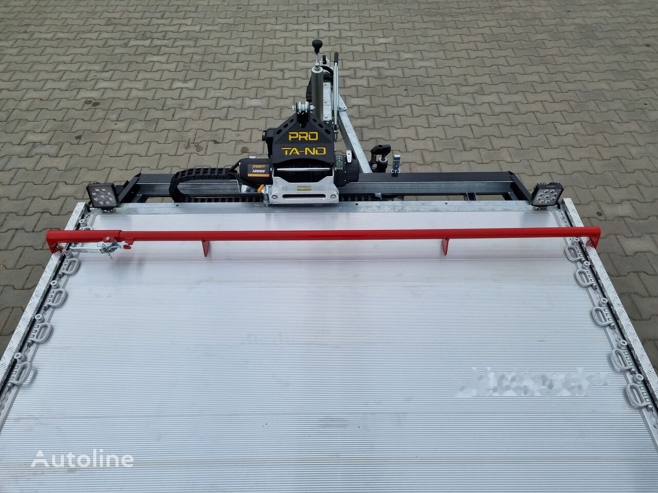 Ny Biltransportør påhængsvogn TA-NO FORMULA 30.50 PREMIUM 5 x 2,1 m electric winch and electric lift: billede 36