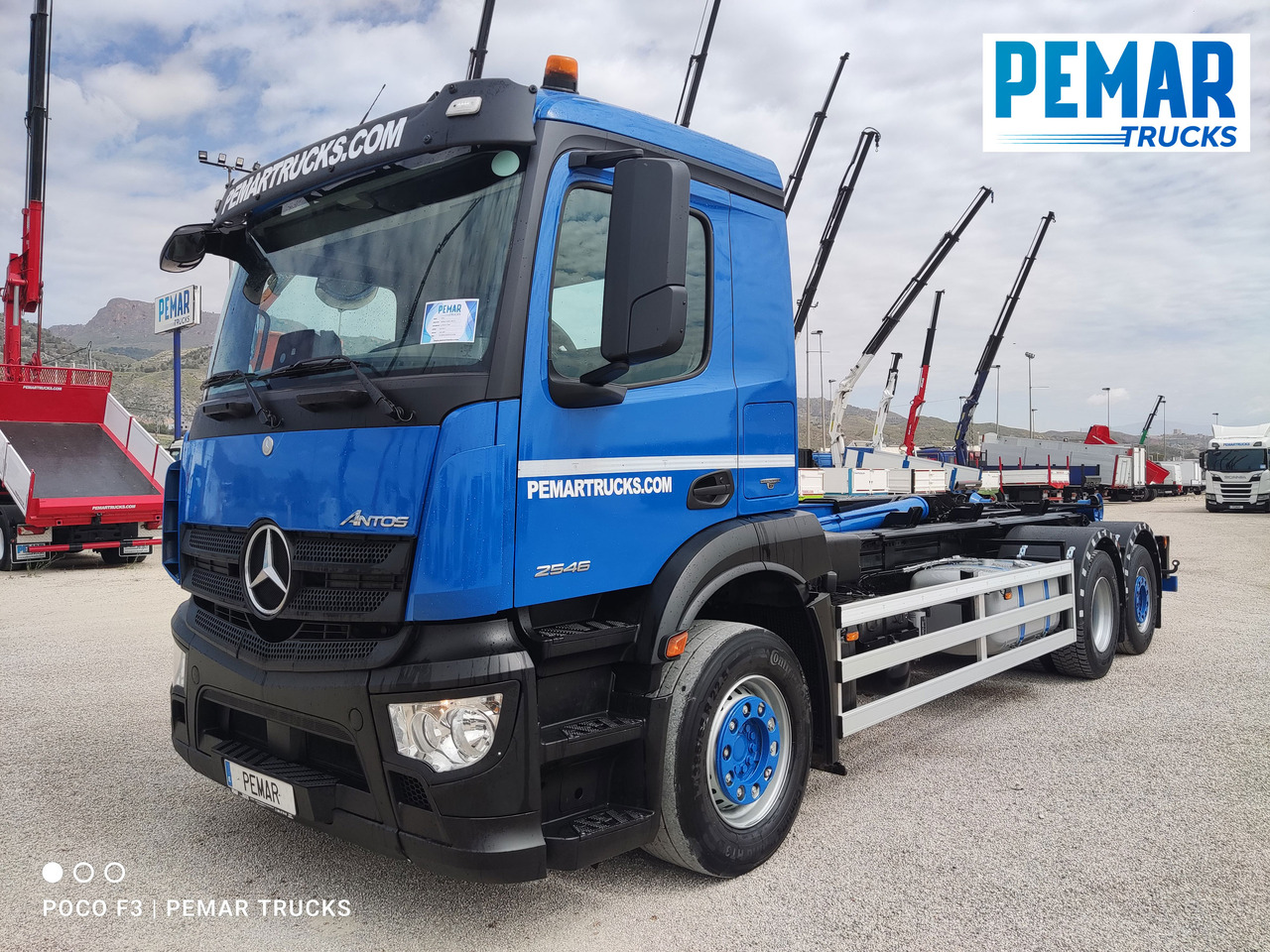 MERCEDES-BENZ ANTOS 2546 6X2 MULTILIFT - Containerbil/ Veksellad lastbil: billede 2 MERCEDES-BENZ ANTOS 2546 6X2 MULTILIFT - Containerbil/ Veksellad lastbil: billede 2