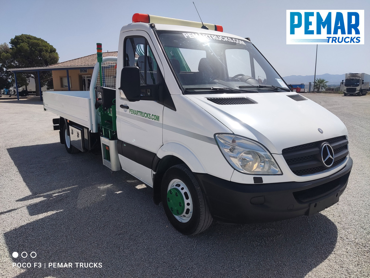 MERCEDES-BENZ SPRINTER 515 CDI GRUA CAJA FIJA 150 CV - Lastbil med lad, Lastbil med kran: billede 3 MERCEDES-BENZ SPRINTER 515 CDI GRUA CAJA FIJA 150 CV - Lastbil med lad, Lastbil med kran: billede 3