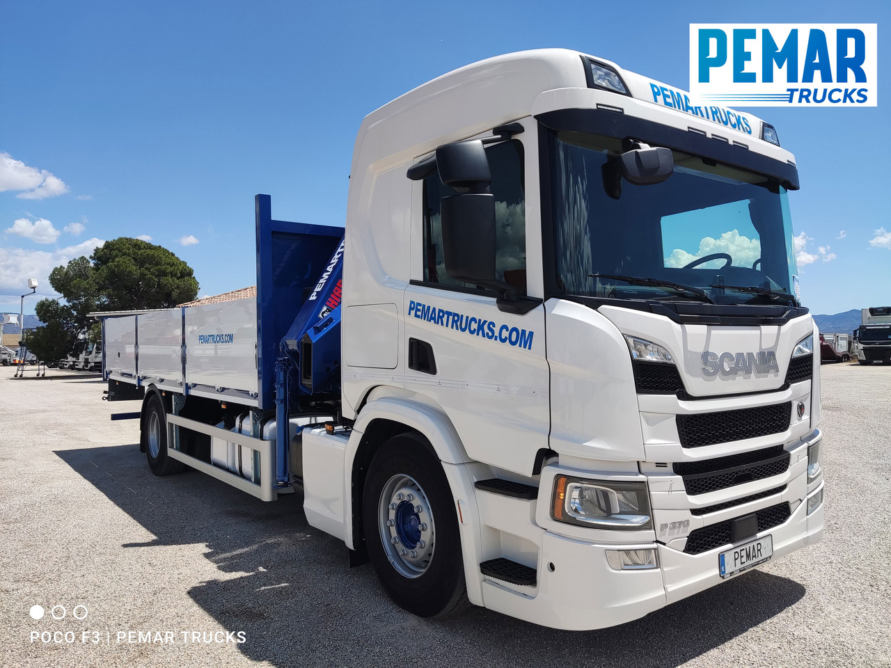 SCANIA P 370 4X2 GRUA CAJA FIJA - Lastbil med lad, Lastbil med kran: billede 4 SCANIA P 370 4X2 GRUA CAJA FIJA - Lastbil med lad, Lastbil med kran: billede 4