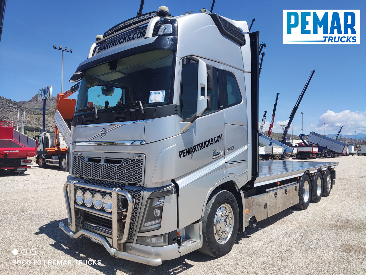 VOLVO FH16 750 8X4 PLATAFORMA CAJA ABIERTA - Lastbil med lad: billede 1 VOLVO FH16 750 8X4 PLATAFORMA CAJA ABIERTA - Lastbil med lad: billede 1