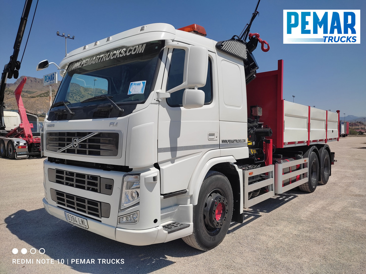 VOLVO FM 440 6X4 GRUA BASCULANTE - Tipvogn lastbil, Lastbil med kran: billede 2 VOLVO FM 440 6X4 GRUA BASCULANTE - Tipvogn lastbil, Lastbil med kran: billede 2
