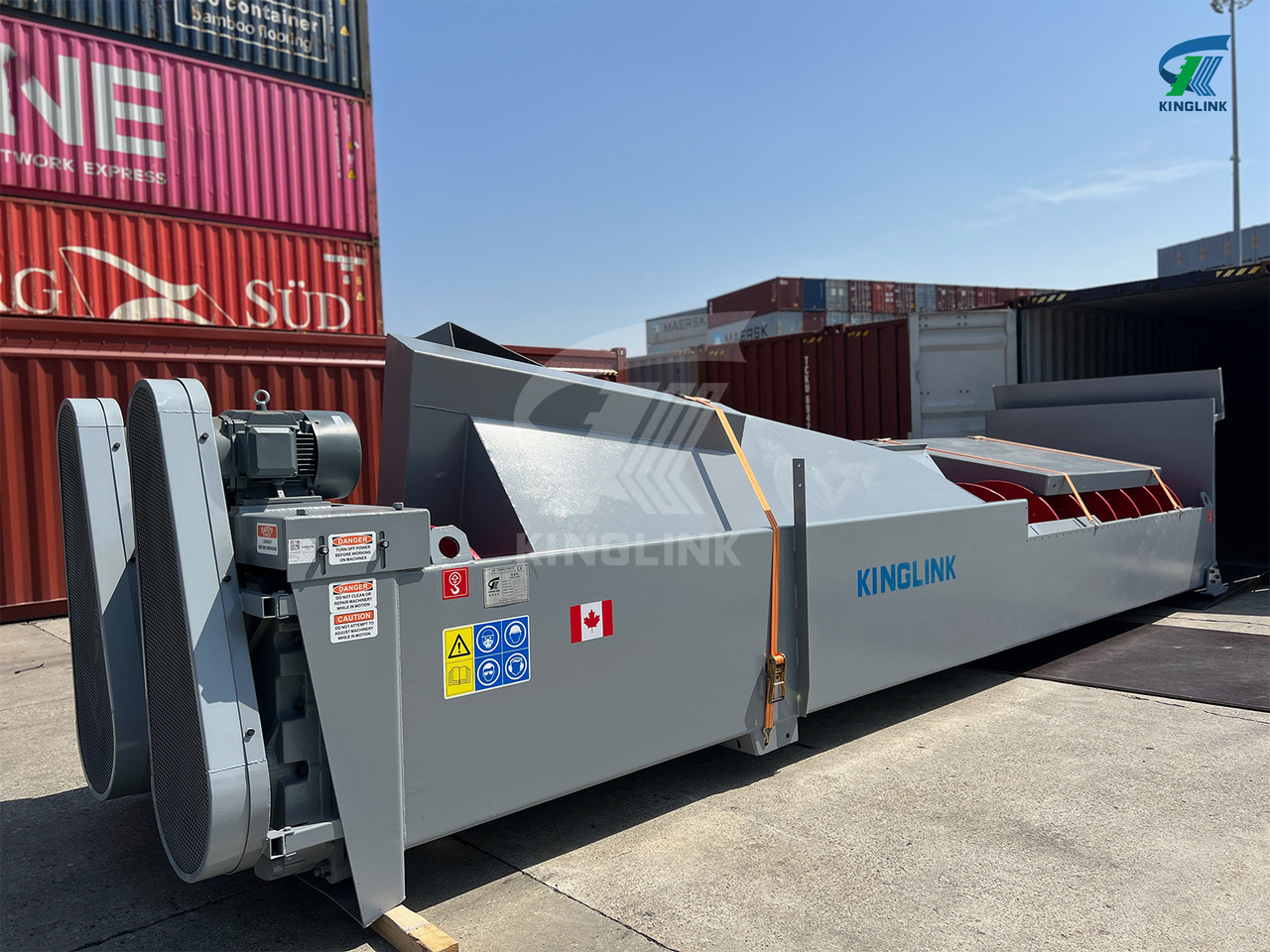 KINGLINK Sandscrew 36'' x 25' | Fine Material Washer | Sand Screw in Canada - Entreprenørmaskin: billede 3 KINGLINK Sandscrew 36'' x 25' | Fine Material Washer | Sand Screw in Canada - Entreprenørmaskin: billede 3