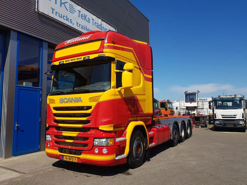 Scania R450 8x2 Topline ADR EX/II, EX/III, FL en AT SCR only - Containerbil/ Veksellad lastbil: billede 1 Scania R450 8x2 Topline ADR EX/II, EX/III, FL en AT SCR only - Containerbil/ Veksellad lastbil: billede 1